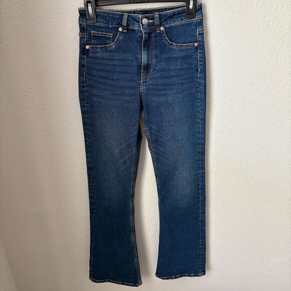 NWOT H&M Divided Flared High Jeans Size 4 - Picture 5 of 7